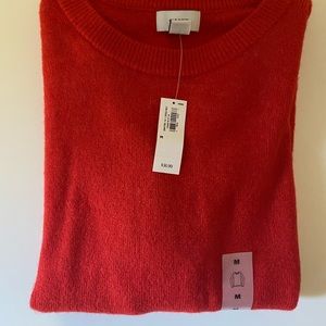 Bright red sweater NWT